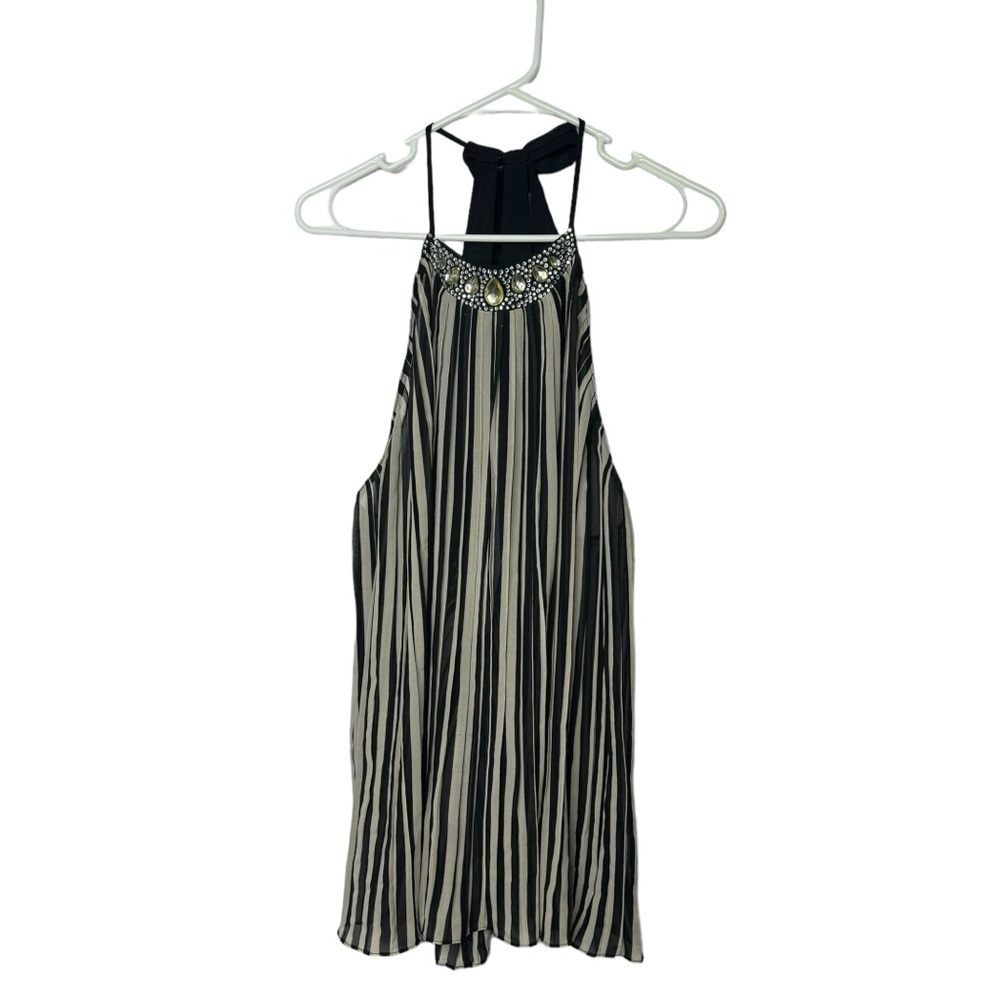 Victorias Secret striped  Sexy Little Things Lingerie Dress Size large new